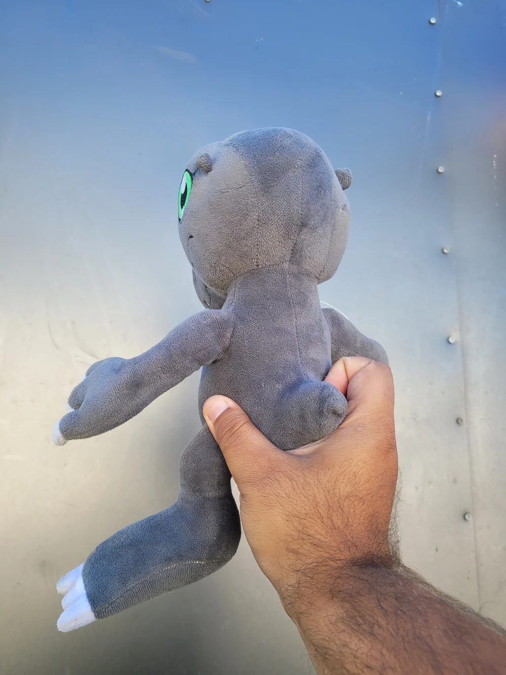 BLACK AGUMON - Digimon 12 In (Digital Monsters) Stuffed Plushie  Worn Tag
